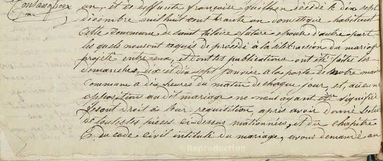 Mariage Chanudet Jean - Dezarmerien Marie 26_01_1841 -2.jpg